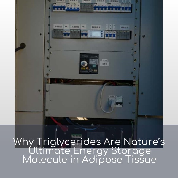 Why Triglycerides Are Nature’s Ultimate Energy Storage Molecule in Adipose Tissue